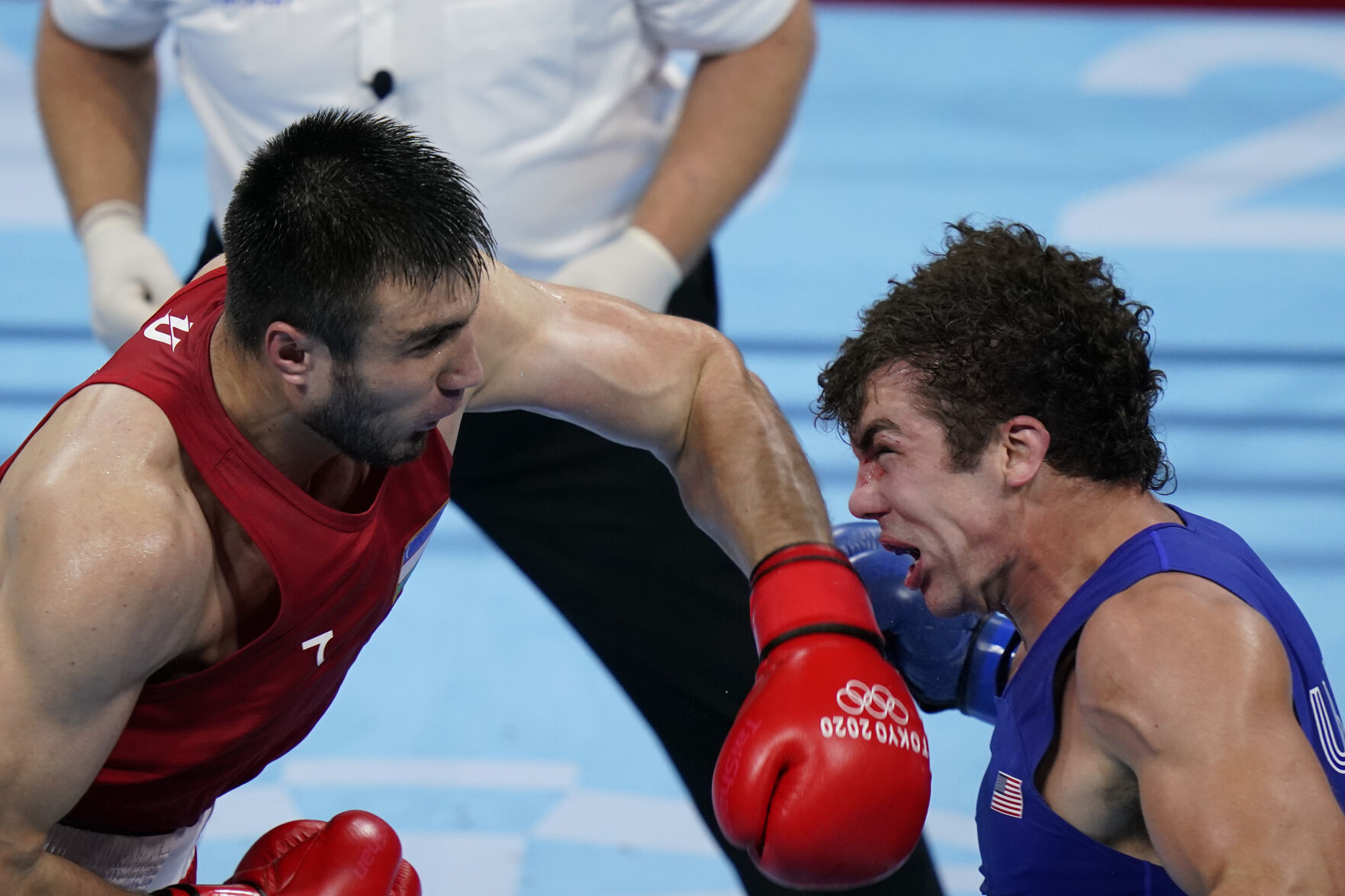 APTOPIX Tokyo Olympics Boxing